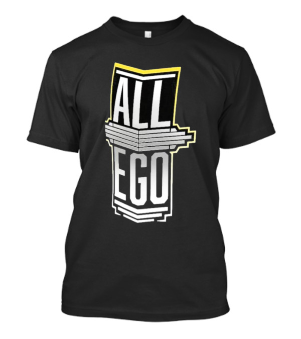 Ethan Page All Ego Stacked Text T-Shirt