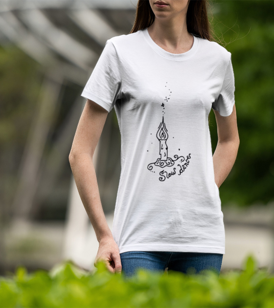 Slow Dancer Candle Charm T-Shirt