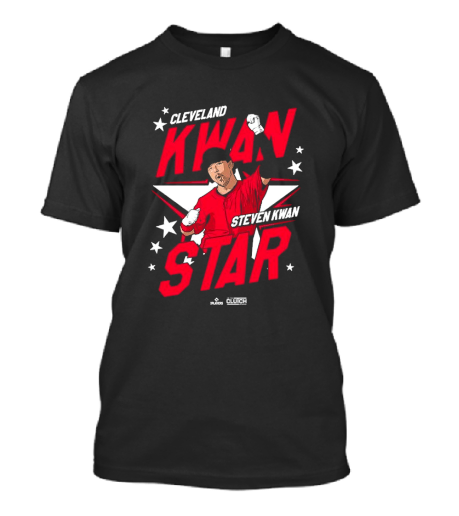 Cleveland Kwan Steven Kwan Star Baseball Clutch Olympics T-Shirt