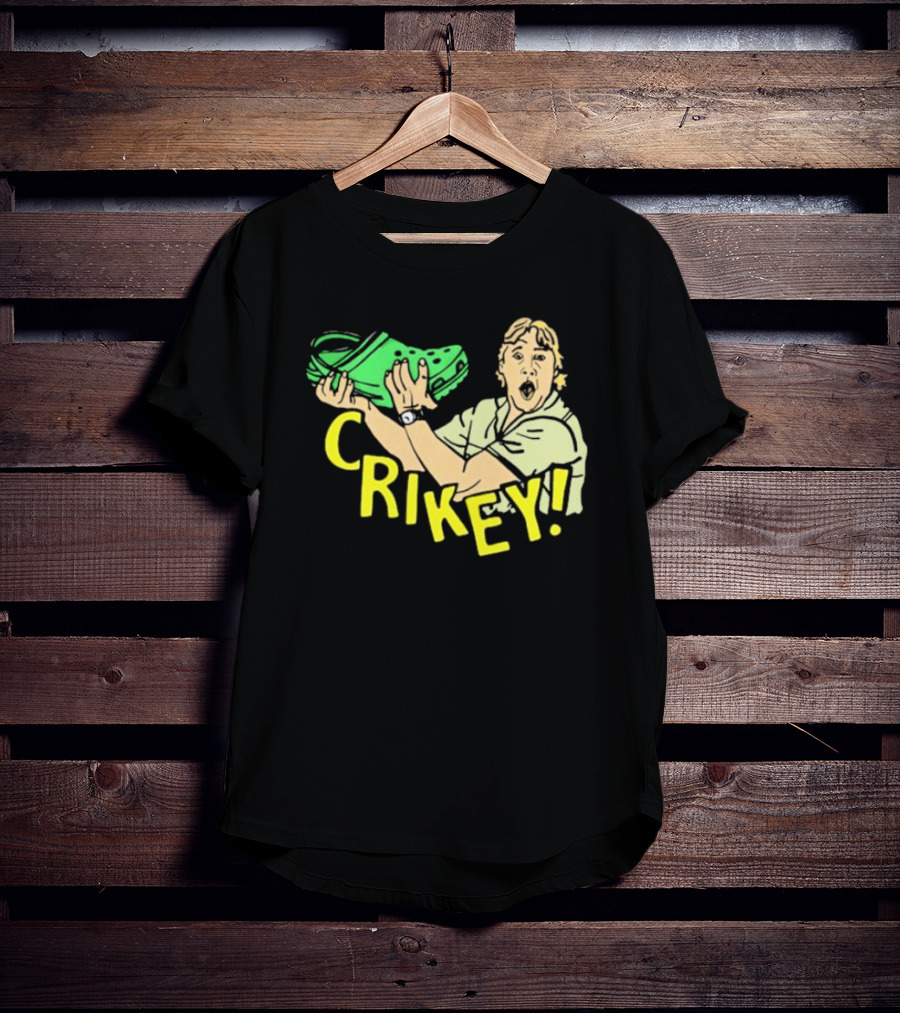 Crikey Crocs Hunter Surprise Enthusiasm T-Shirt