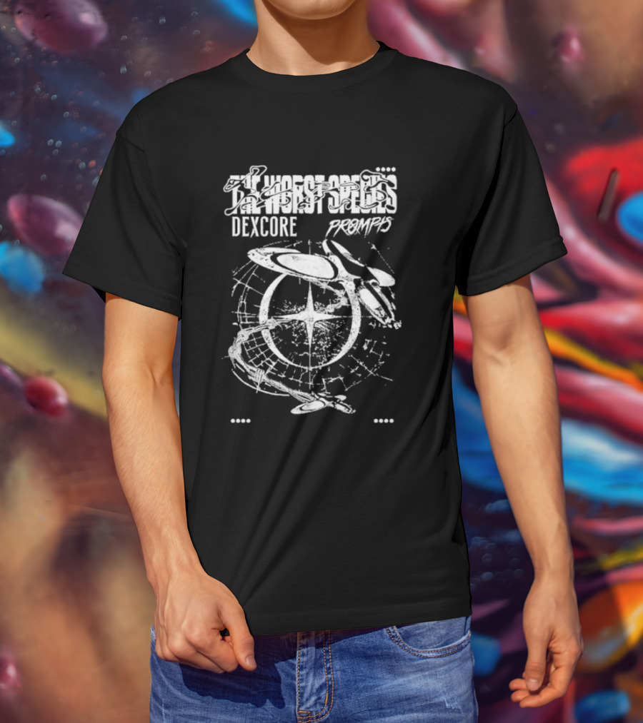 Worst Species Dexcore Prompts Cosmic Exploration T-Shirt