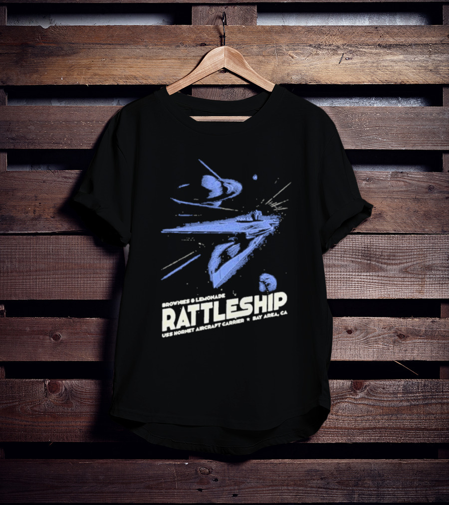 Brownies And Lemonade Rattleship USS Hornet Aircraft Carrier Bay Area CA T-Shirt