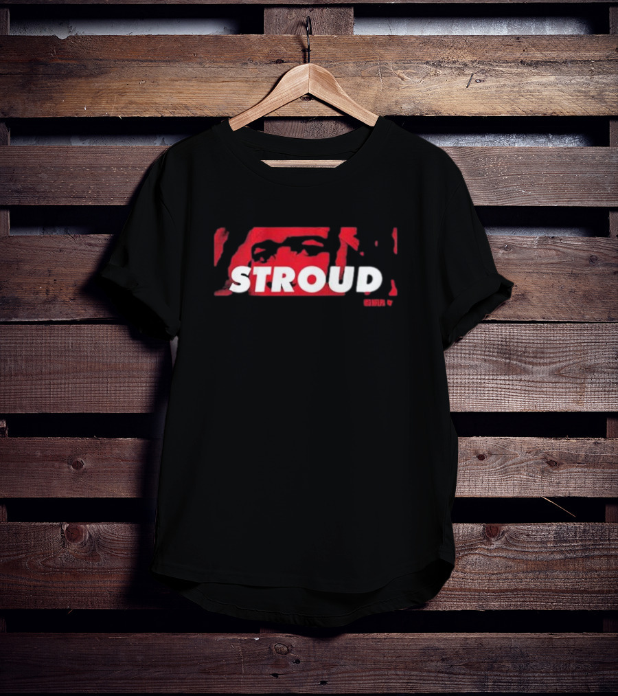 Stroud QB Eyes Red Graphic NFL T-Shirt