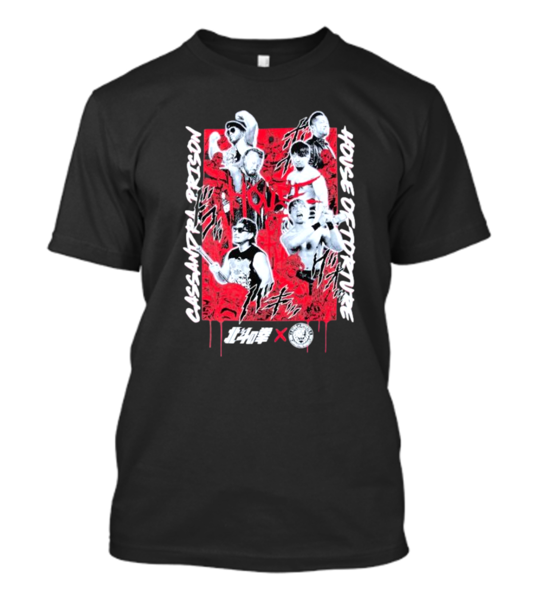 Cassandra Prison House Of Torture Wrestler X 北斗拳 T-Shirt