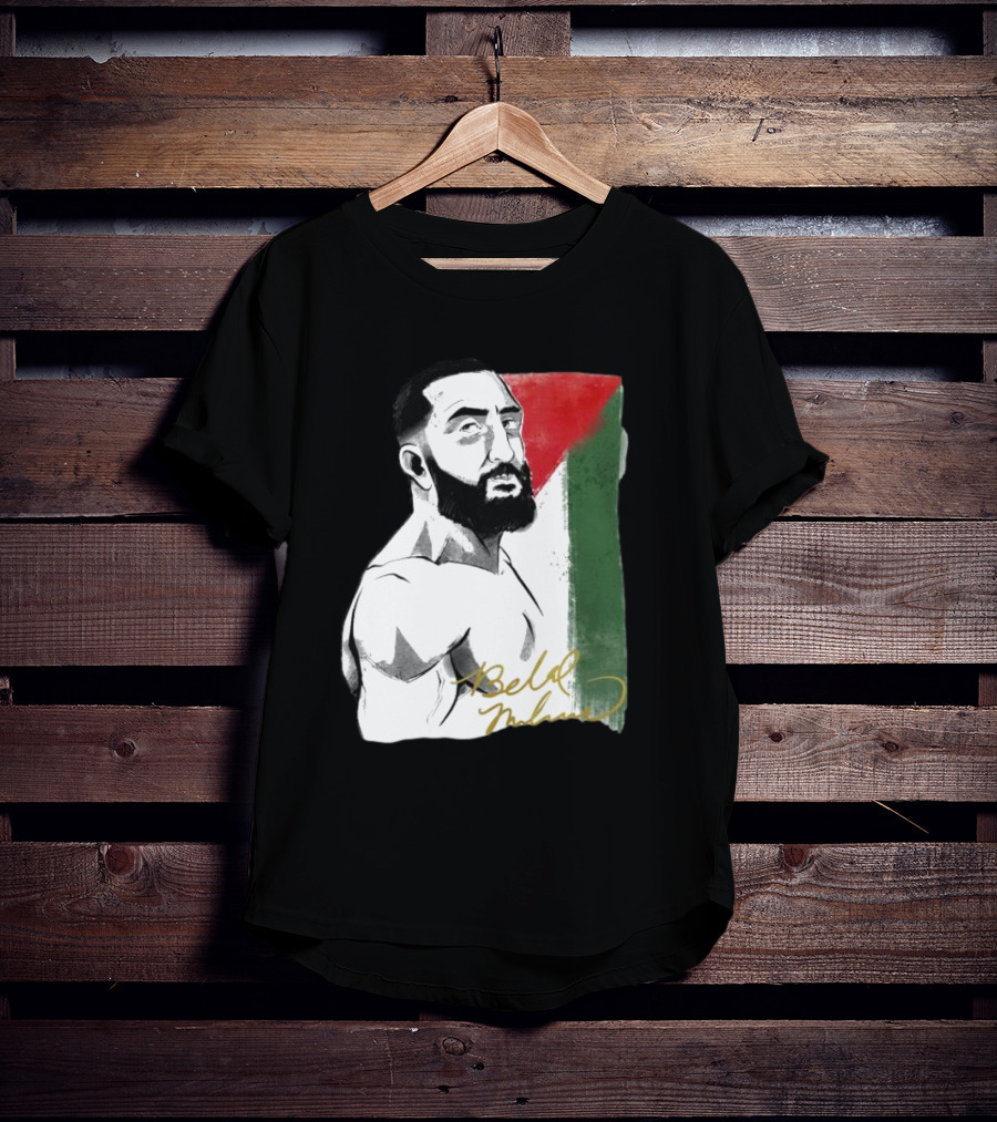 Remember The Name Belal Muhammad Palestinian Flag T-Shirt