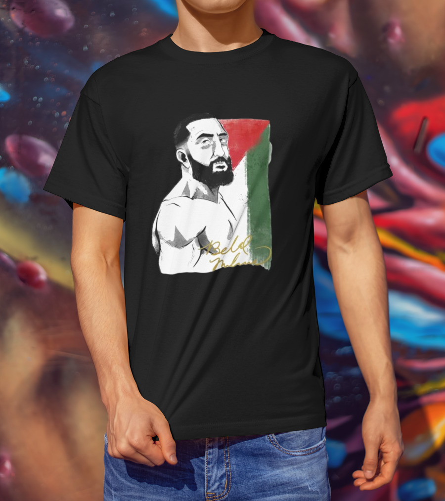 Remember The Name Belal Muhammad Palestinian Flag T-Shirt