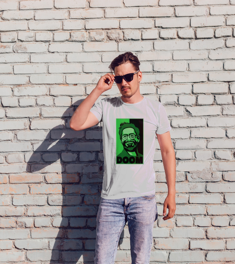 Screencrush Robert Downey Jr Doom T-Shirt