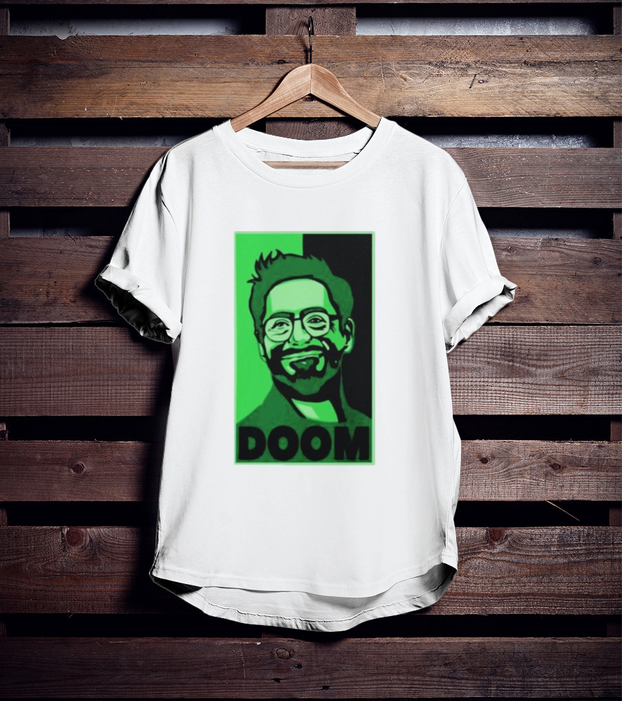 Screencrush Robert Downey Jr Doom T-Shirt
