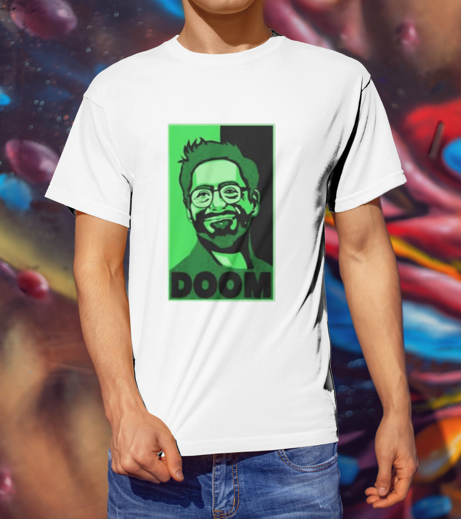 Screencrush Robert Downey Jr Doom T-Shirt