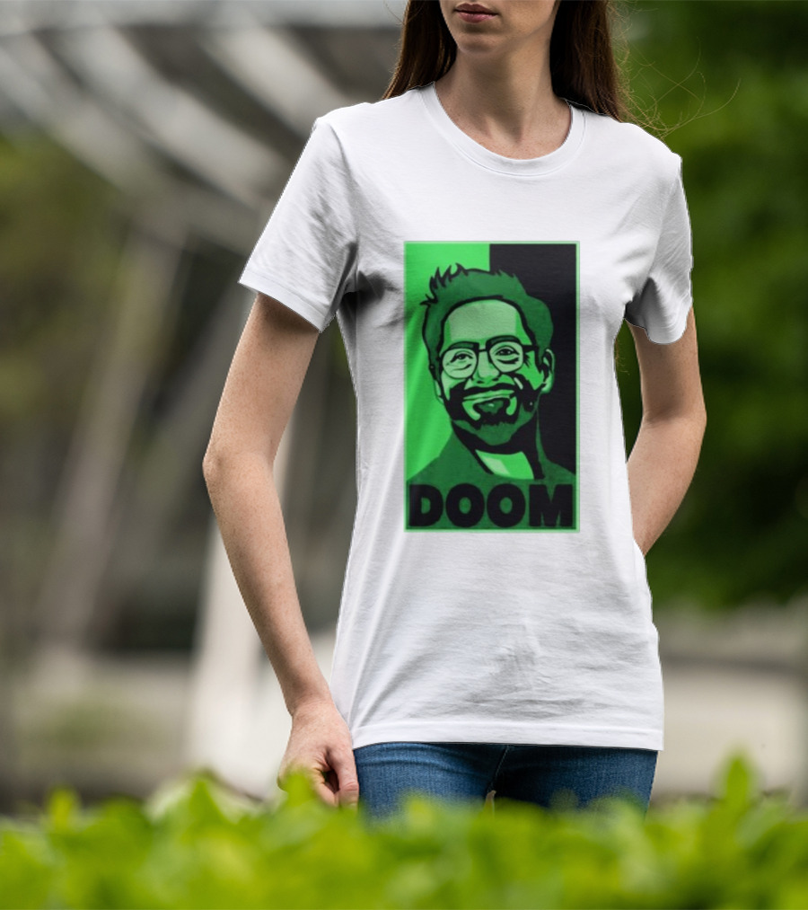 Screencrush Robert Downey Jr Doom T-Shirt