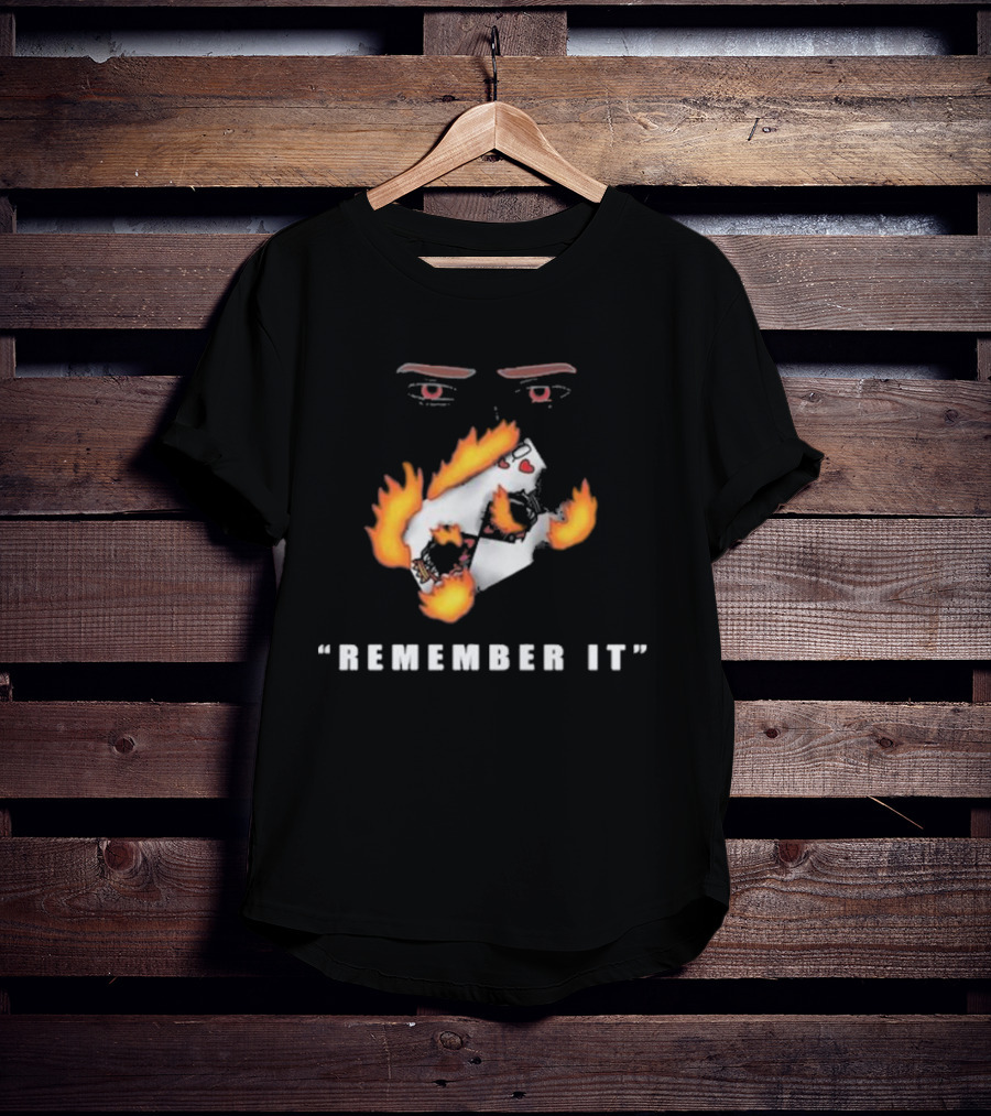 Mon Chere Screen Crush Remember It Playing Cards On Fire Eyes T-Shirt