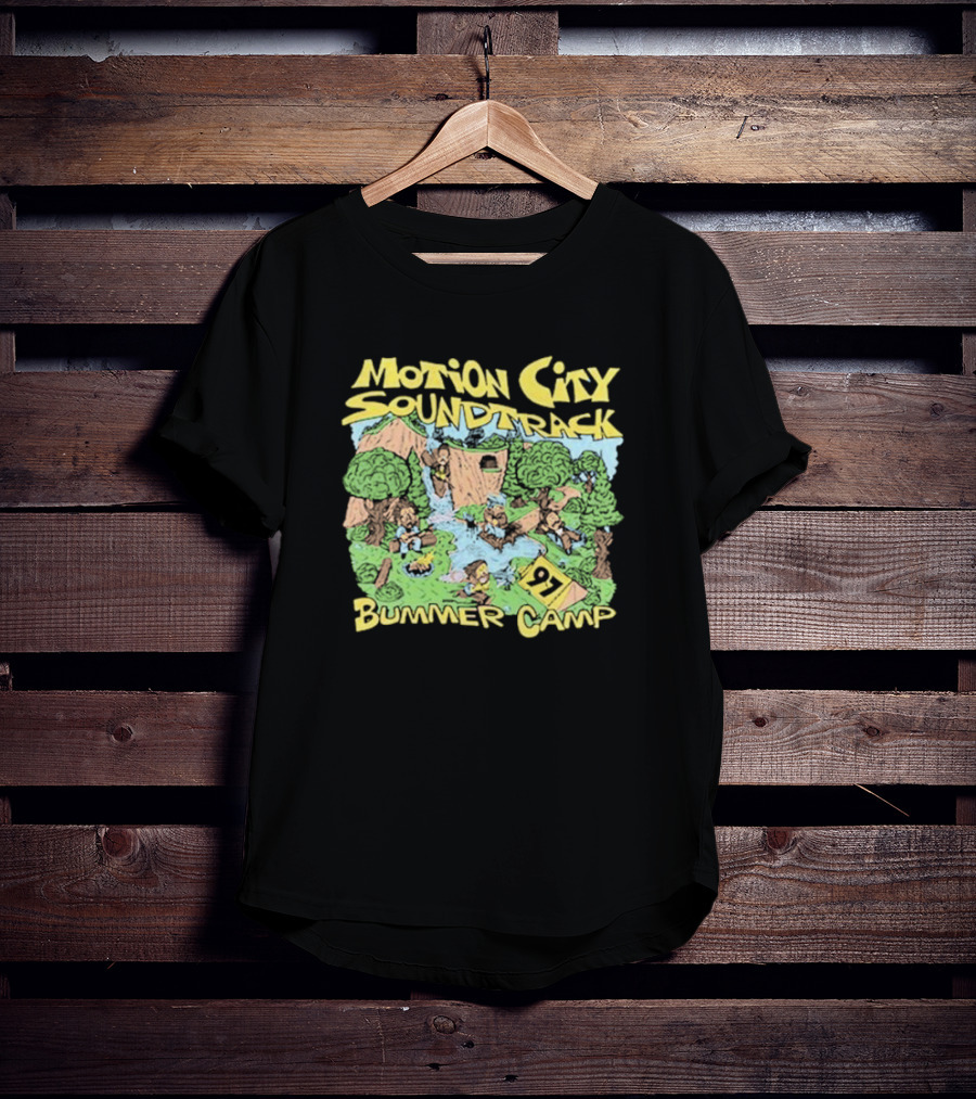 Motion City Soundtrack Bummer Camp 97 Stream Adventure T-Shirt