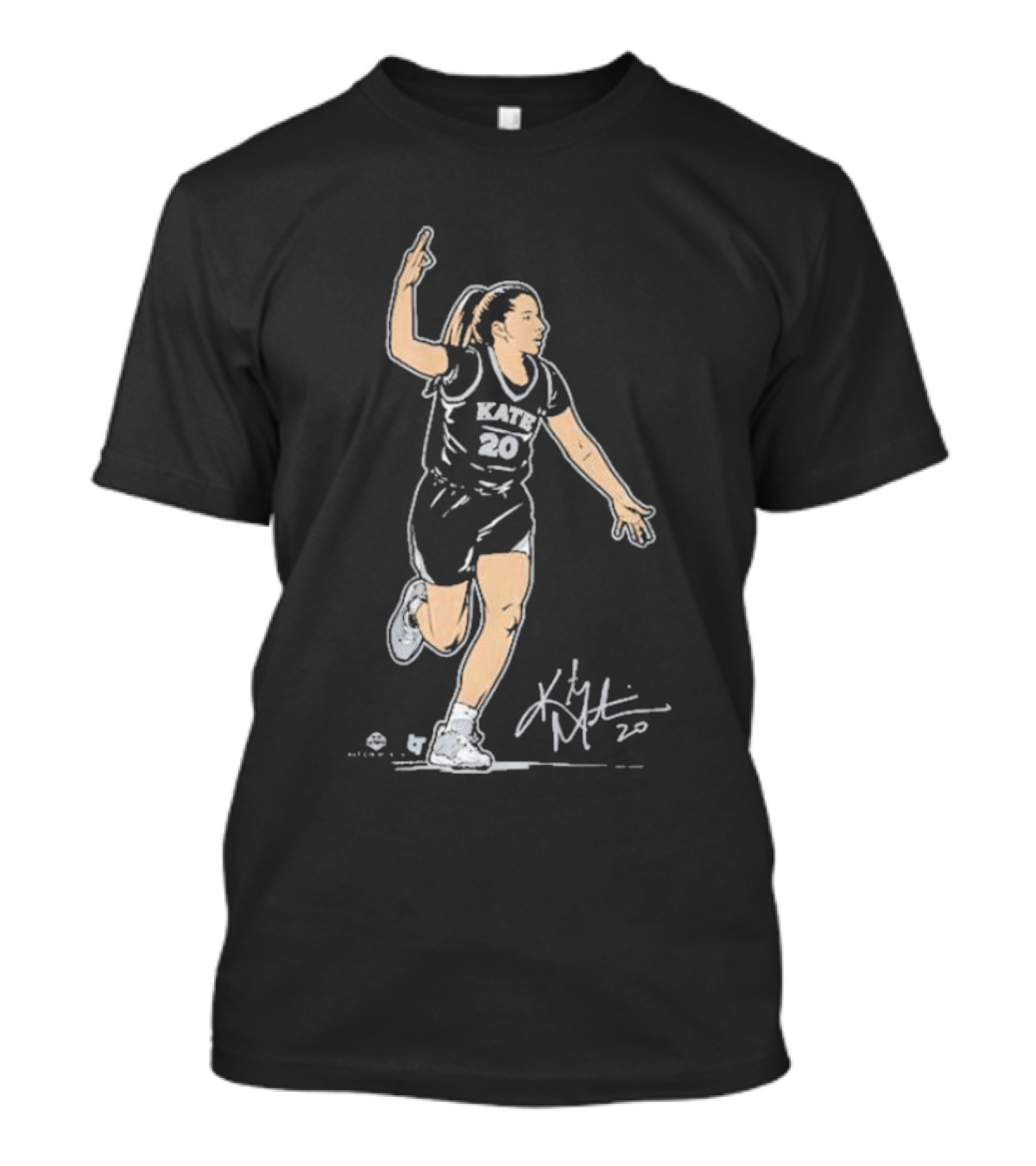 Kate Martin Superstar Pose Kate 20 Signature T-Shirt