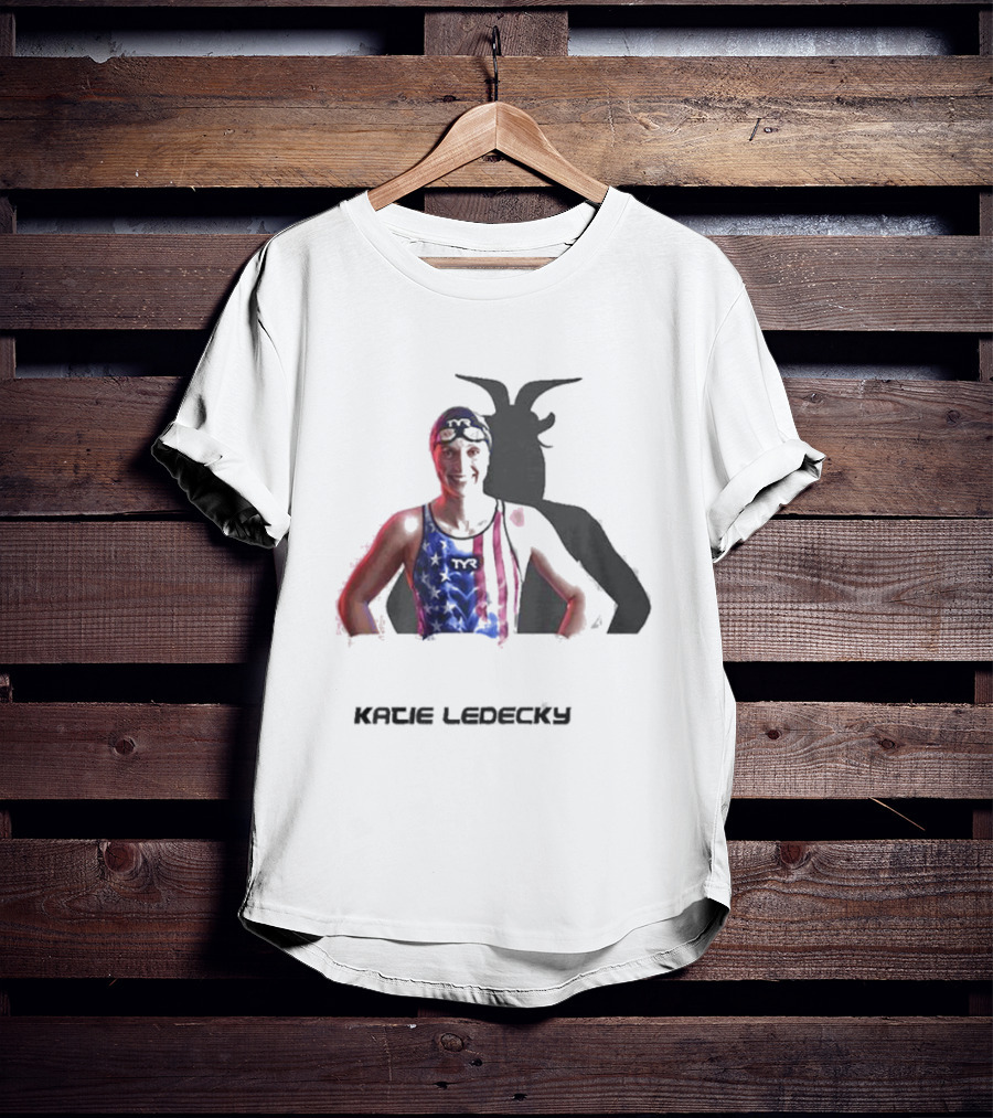 KATIE LEDECKY OLYMPIC GOAT T-Shirt