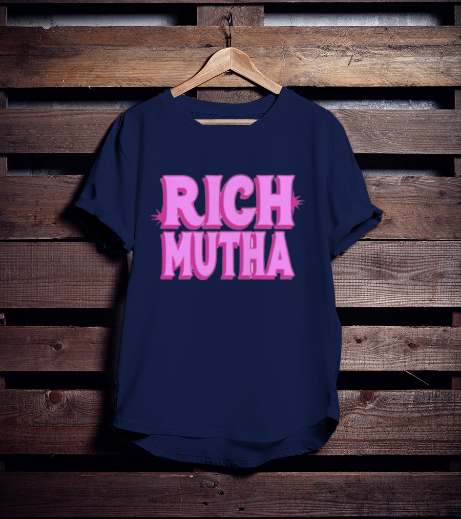 Monaleo Rich Mutha Pink T-Shirt