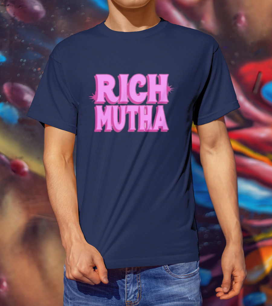 Monaleo Rich Mutha Pink T-Shirt
