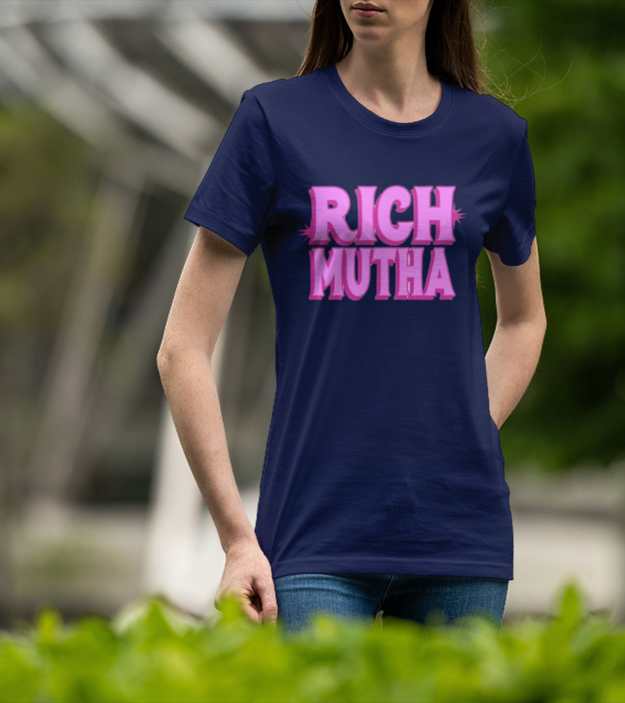 Monaleo Rich Mutha Pink T-Shirt