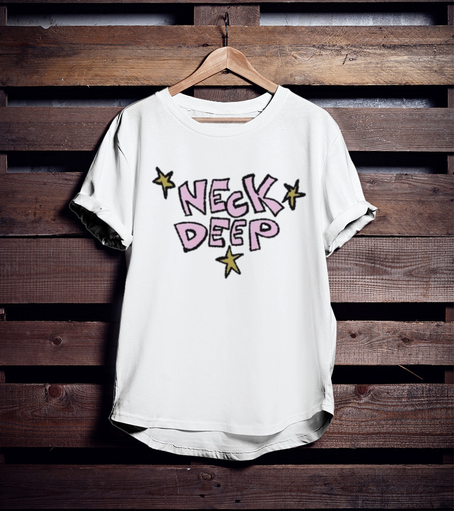 Neck Deep Stars Vintage Style T-Shirt