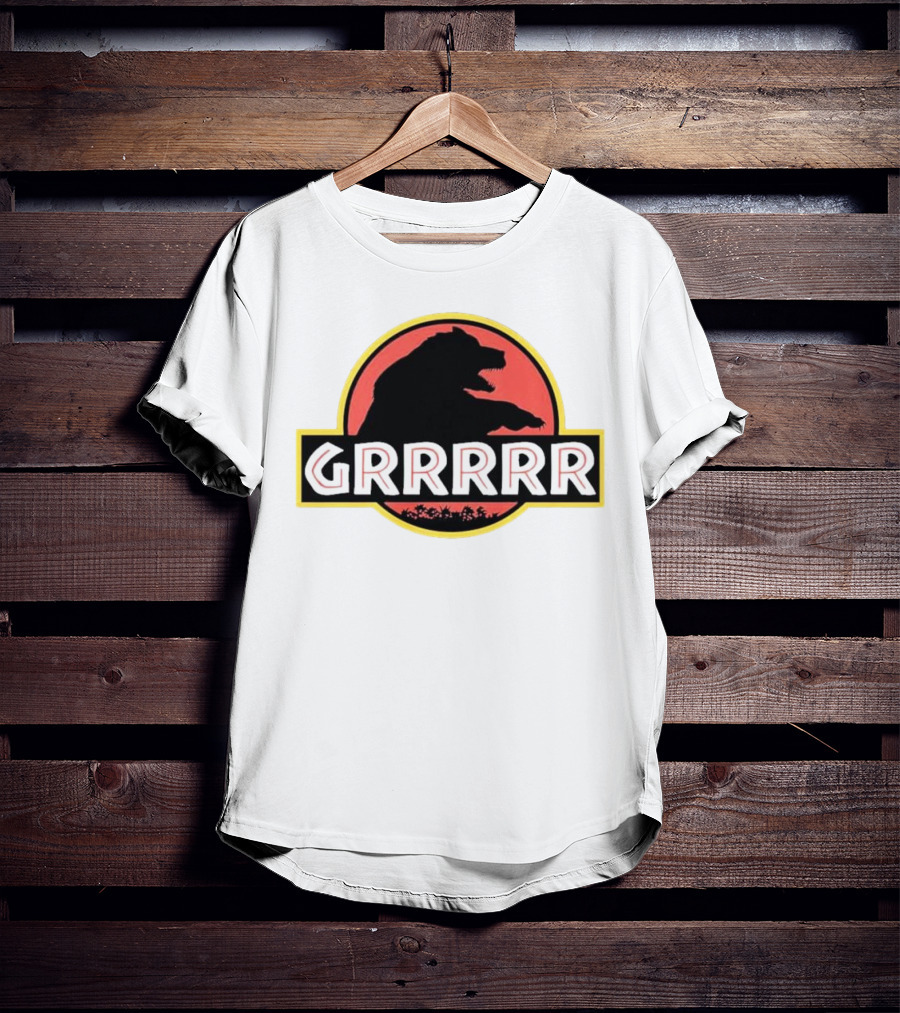 Swish Embassy Jurassic Bear Grrrr T-Shirt