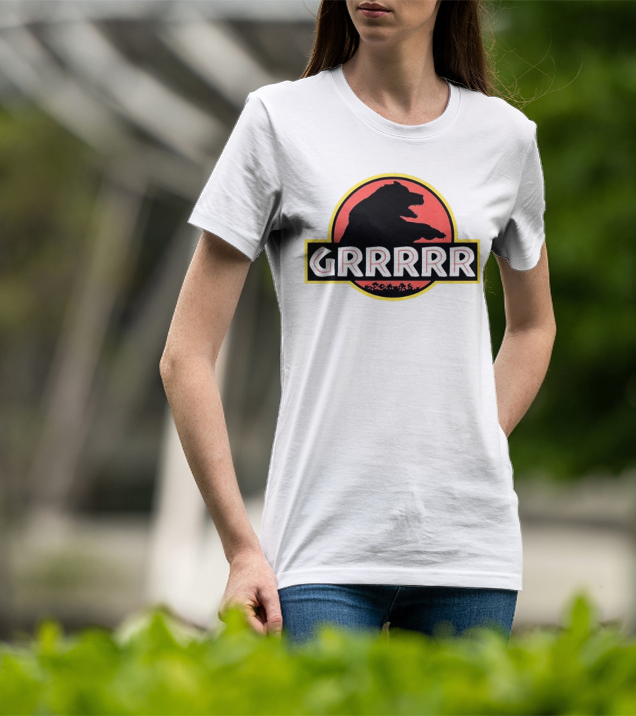 Swish Embassy Jurassic Bear Grrrr T-Shirt