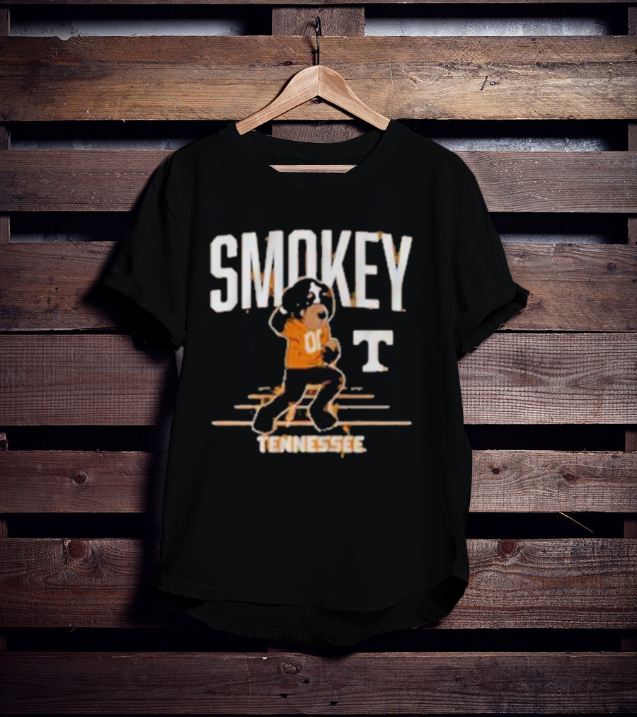 Tennessee Vols Smokey Mascot Football T T-Shirt