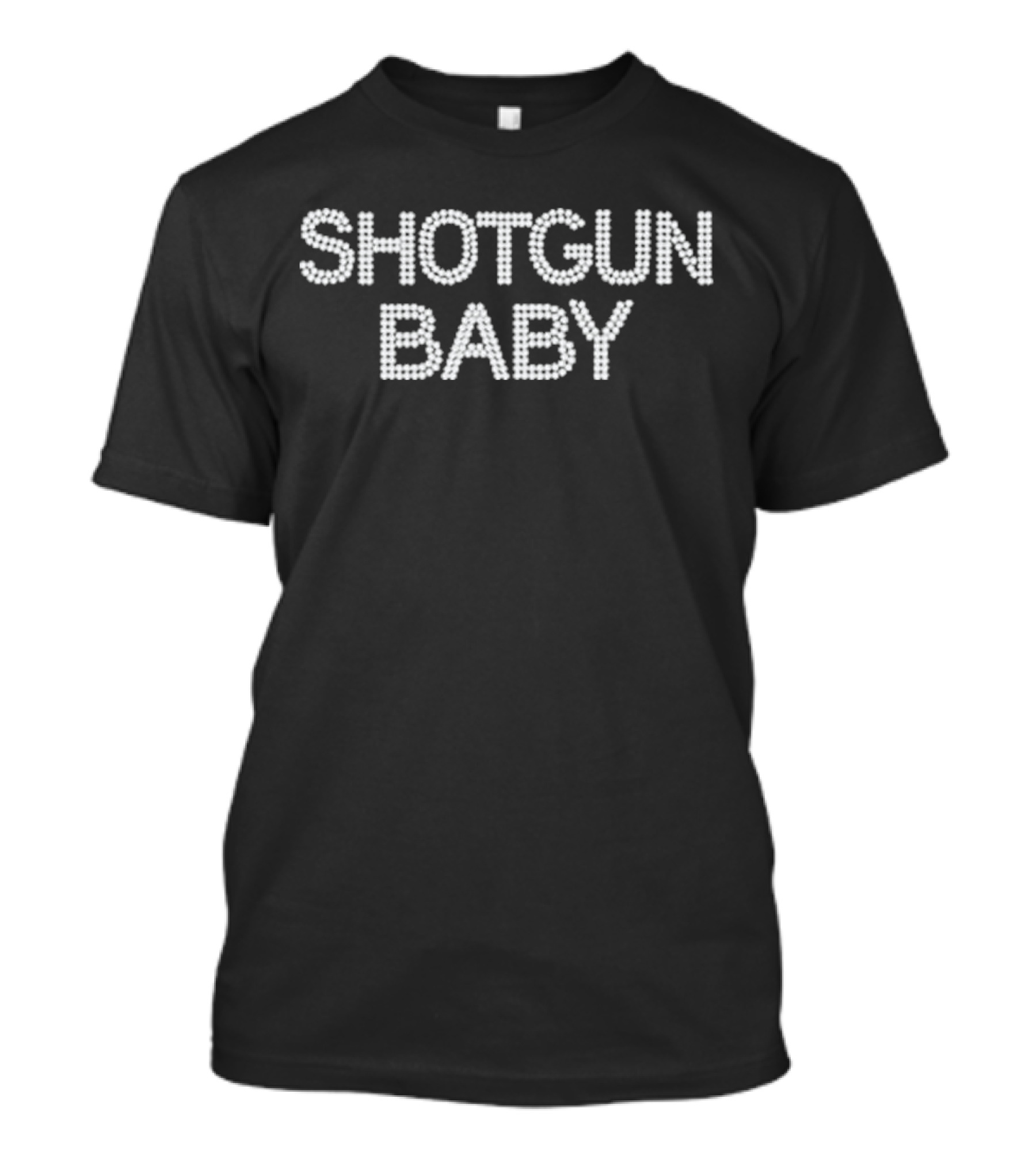 Nessa Barrett Shotgun Baby Rhinestone T-Shirt