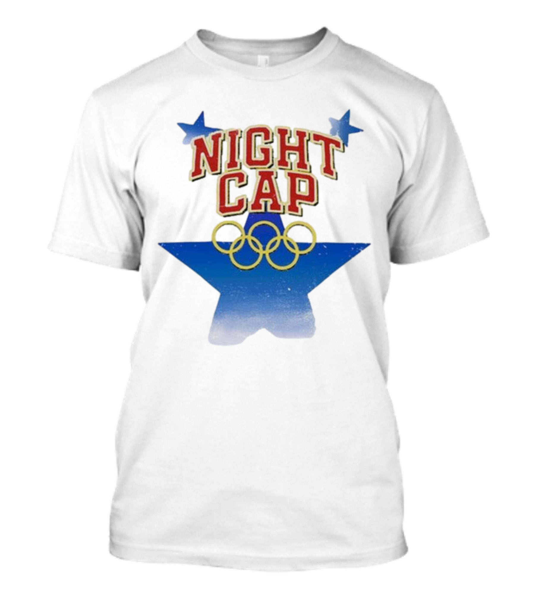 Night Cap Olympics Star Rings T-Shirt