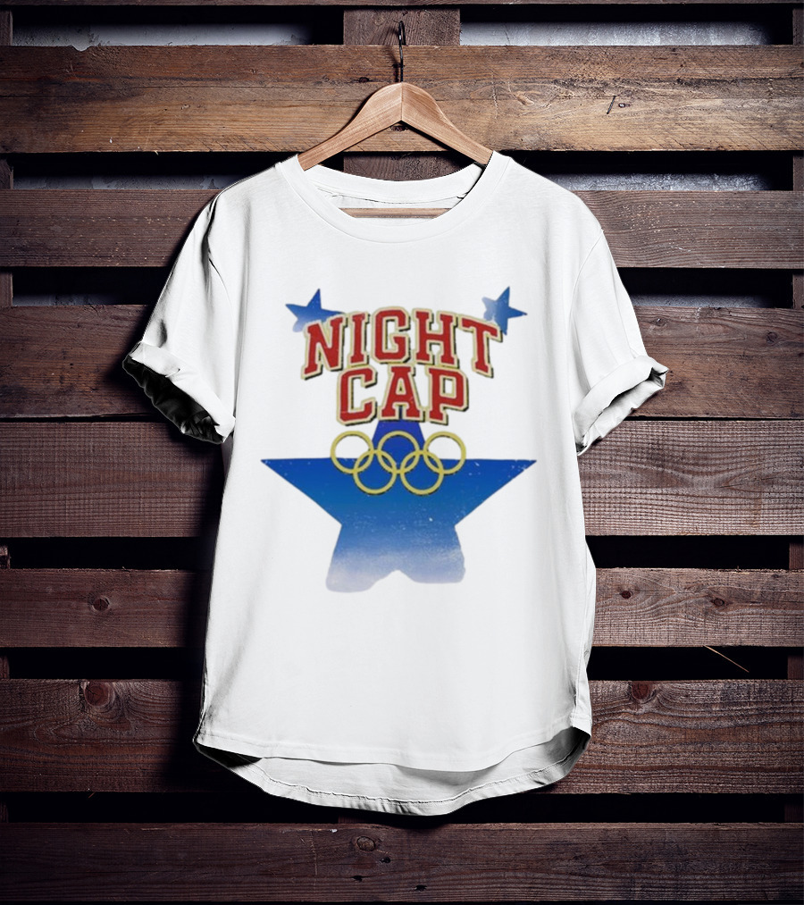 Night Cap Olympics Star Rings T-Shirt