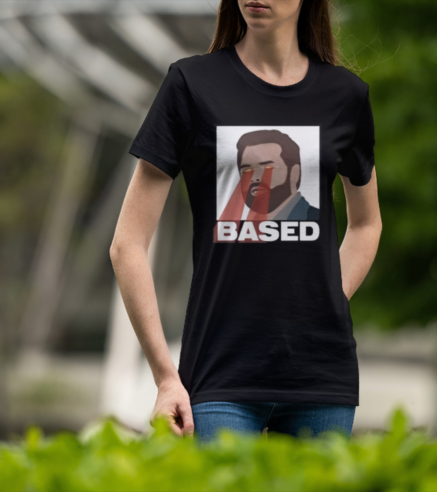 Jd Vance Based Laser Eyes Meme T-Shirt