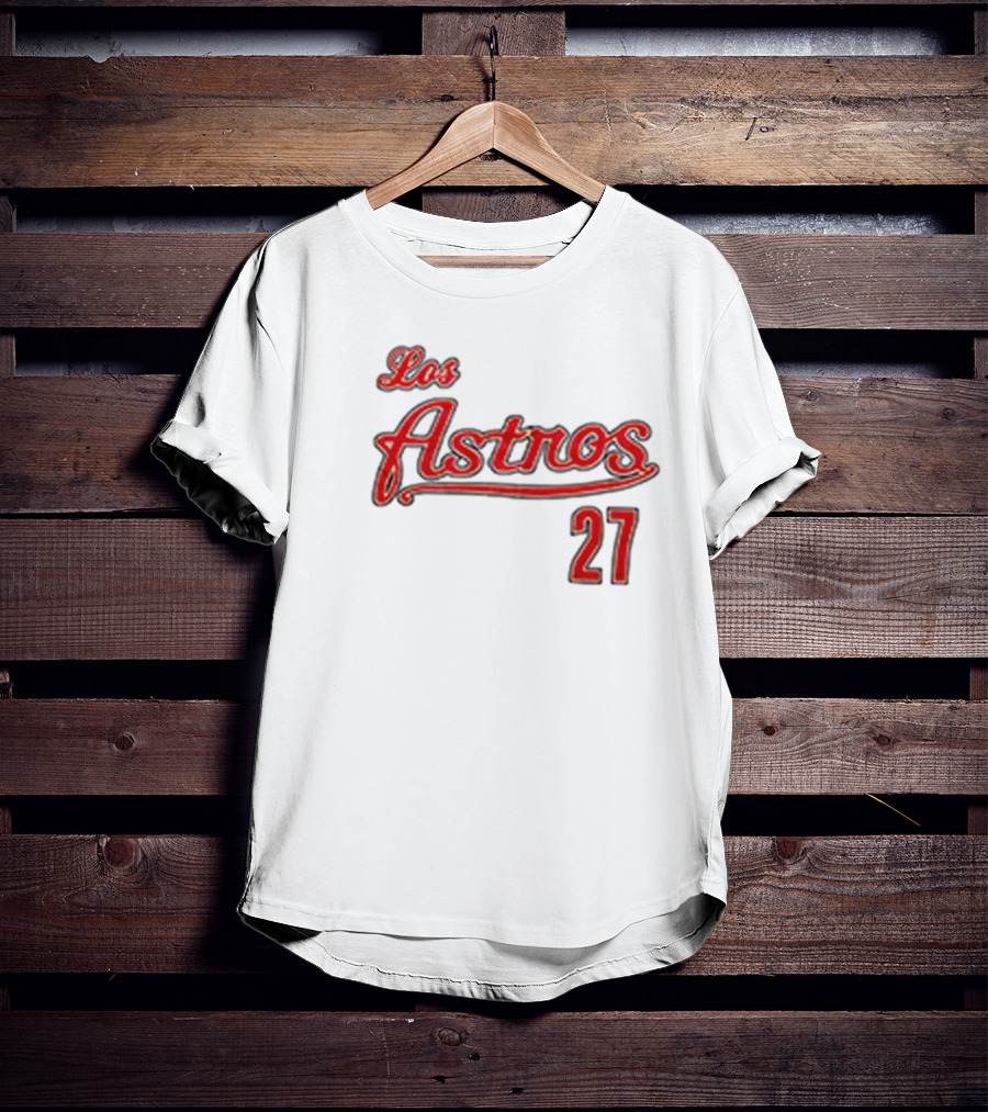 Jose Altuve Los Astros 27 Jersey Giveaway T-Shirt