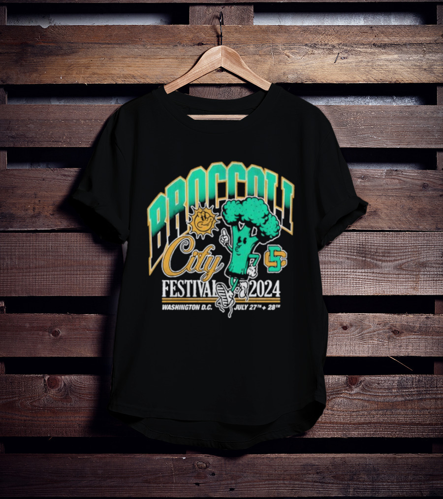 Broccoli City Festival Washington D.C. July 27-28 T-Shirt