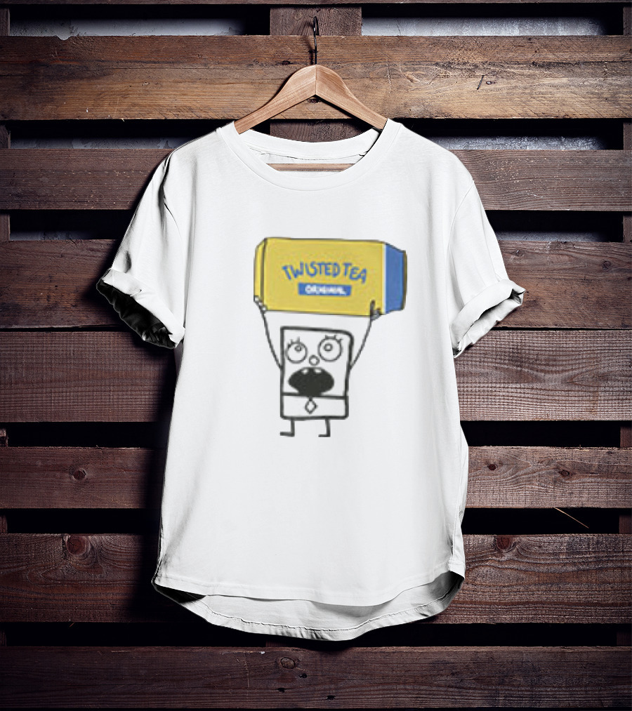 Twisted Tea Original DoodleBob Mashup T-Shirt