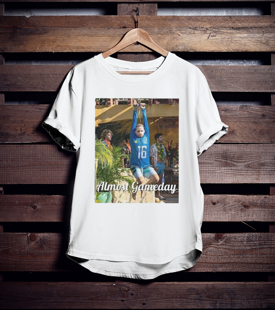 Almost Gameday Zipline Adventure In Sports Jersey T-Shirt