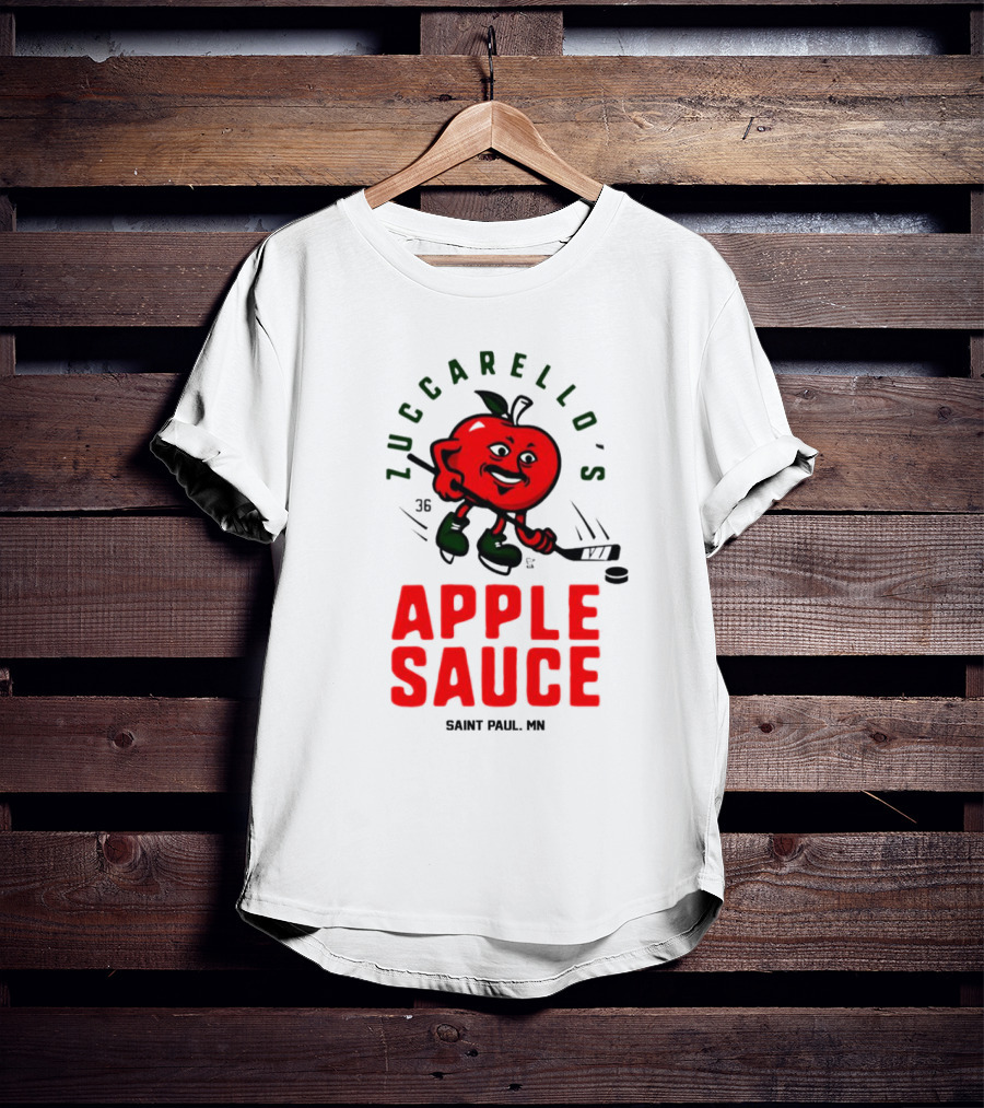 Zuccarello's Applesauce Hockey Saint Paul MN T-Shirt