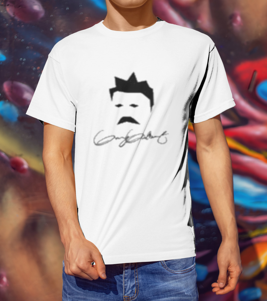 J1mmy Garys Signature Ivory Minimalist T-Shirt