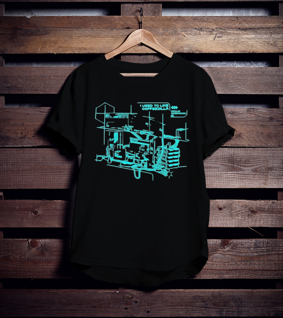 I Used To Like Coffeezilla Control Data Base 1492 T-Shirt