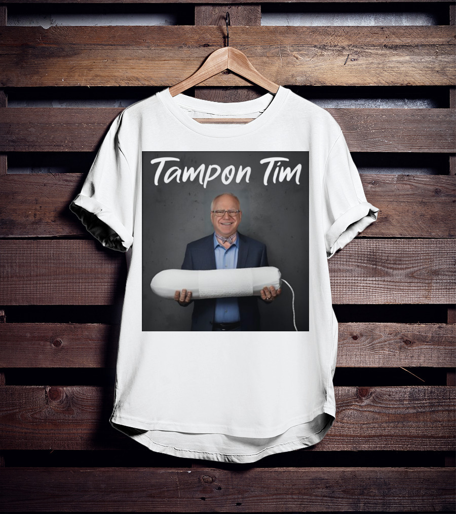 Johnny Midnight Tampon Tim Walz T-Shirt