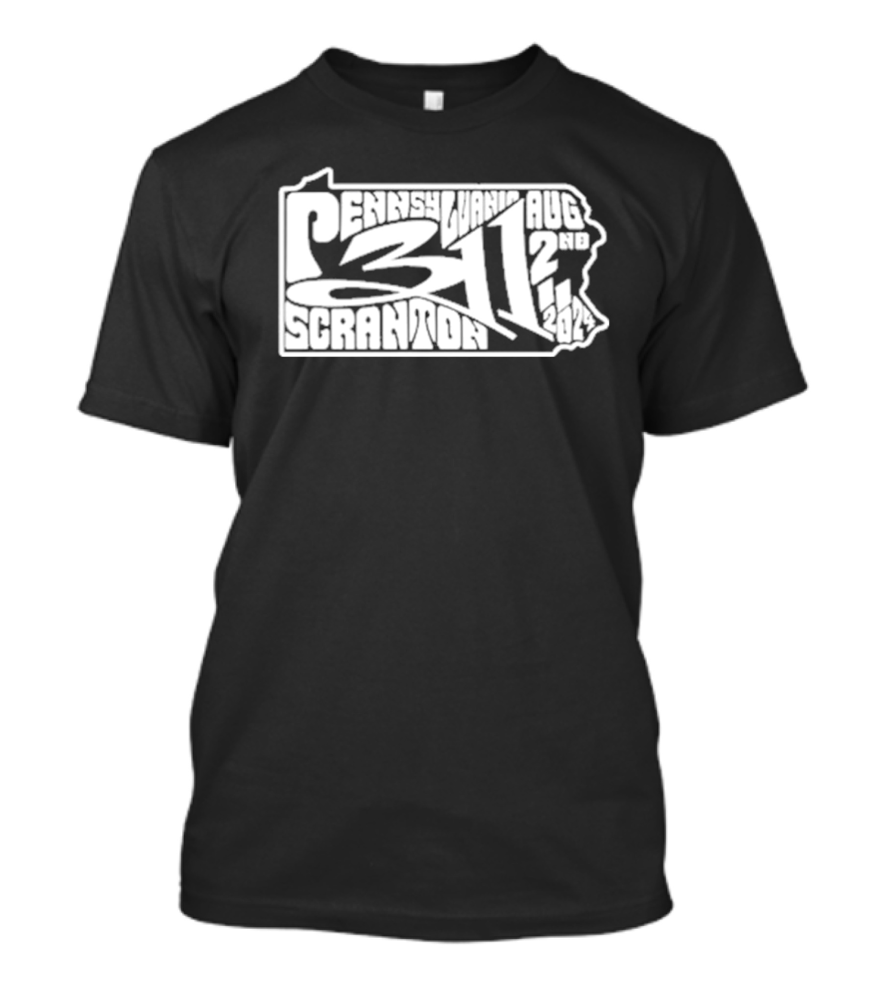 311 Pennsylvania Scranton August 2nd T-Shirt