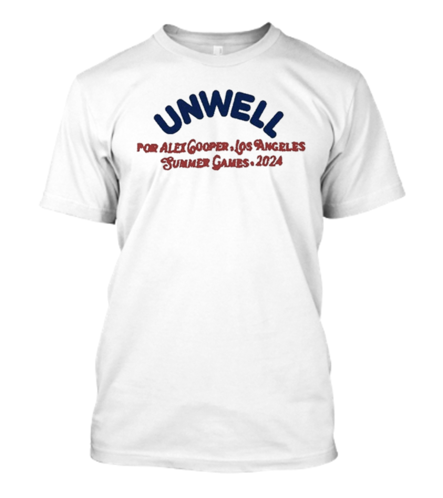 UNWELL Alex Cooper Los Angeles Summer Games T-Shirt