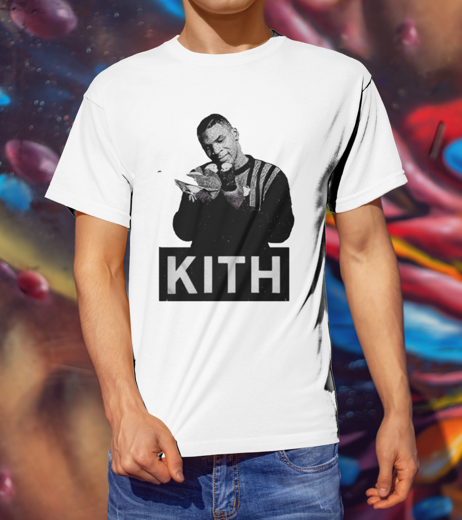 Mike Tyson Kith Now Meme With Pigeons T-Shirt