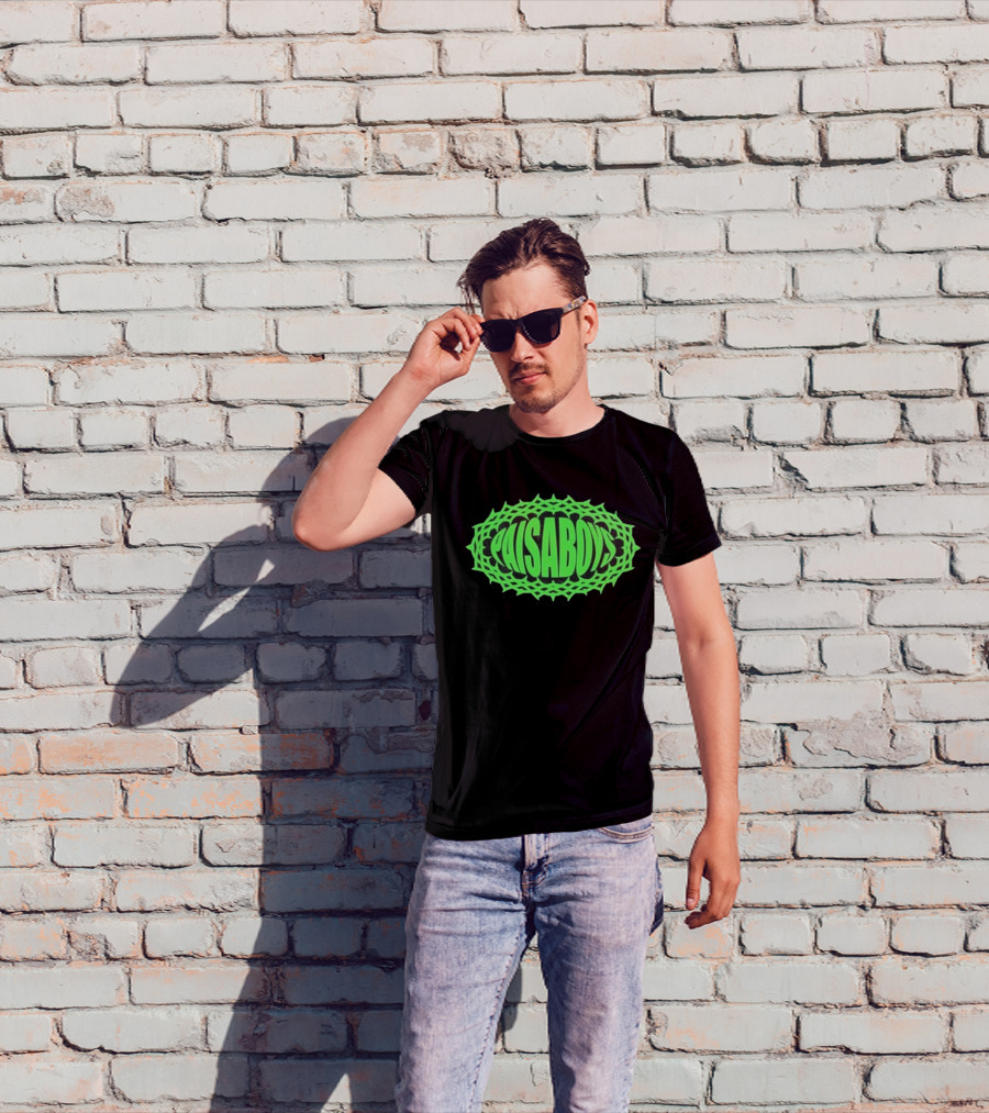 Paisaboys Imported Goods Hierro Green Mesh T-Shirt