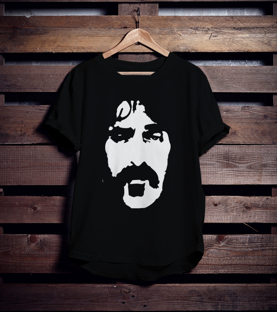 Scott Ritter Frank Zappa Monochrome Face T-Shirt