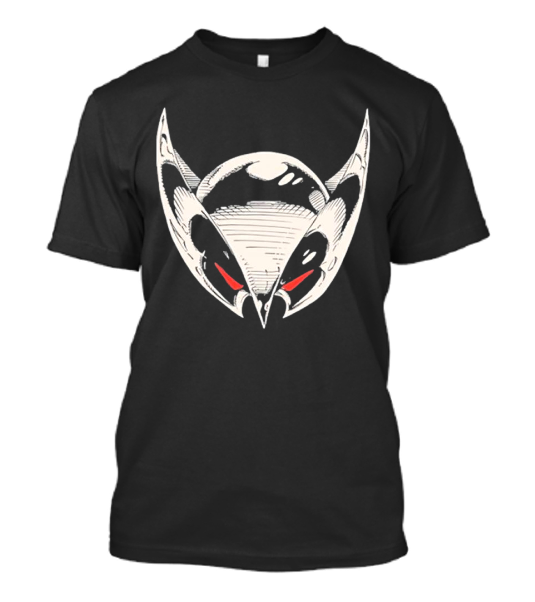 Gerard Way Shadowhawk Helmet Red Eyes T-Shirt