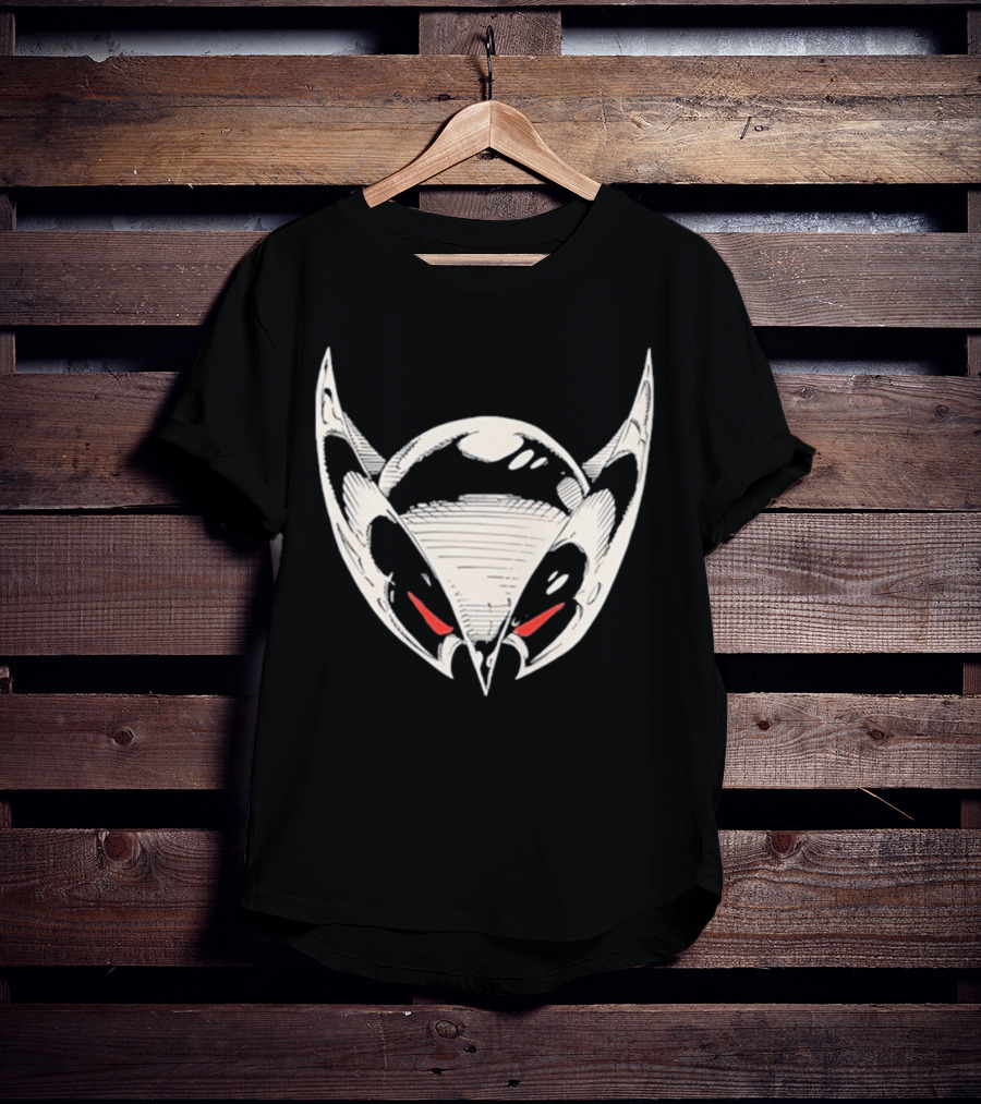 Gerard Way Shadowhawk Helmet Red Eyes T-Shirt