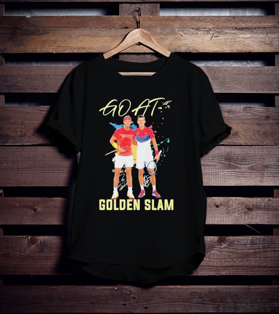GOAT Golden Slam Tennis Signature T-Shirt