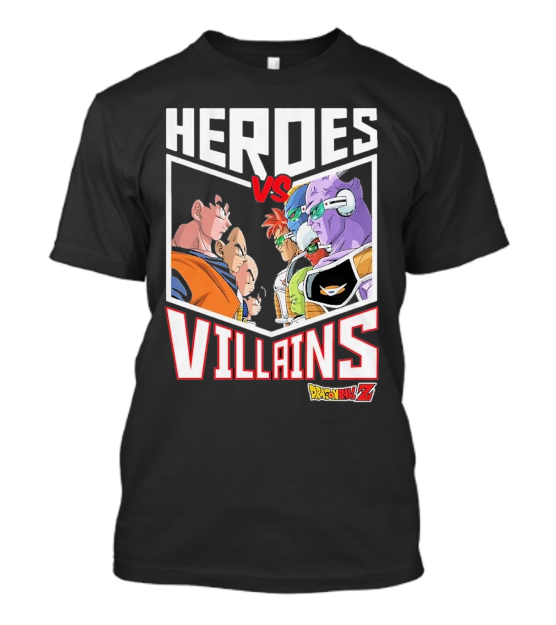 Heroes Vs. Villains DRAGON BALL Z Youth BIOWORLD T-Shirt