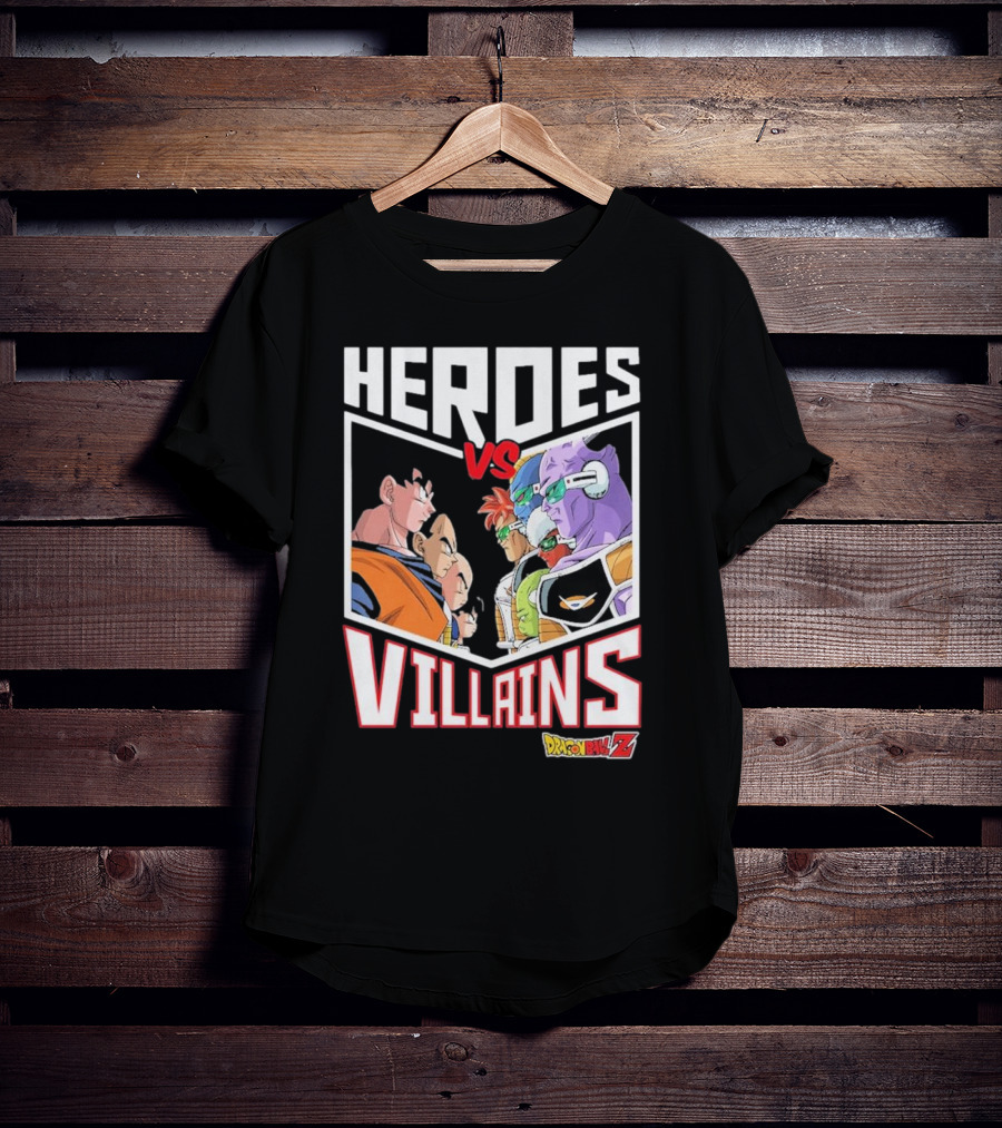 Heroes Vs. Villains DRAGON BALL Z Youth BIOWORLD T-Shirt