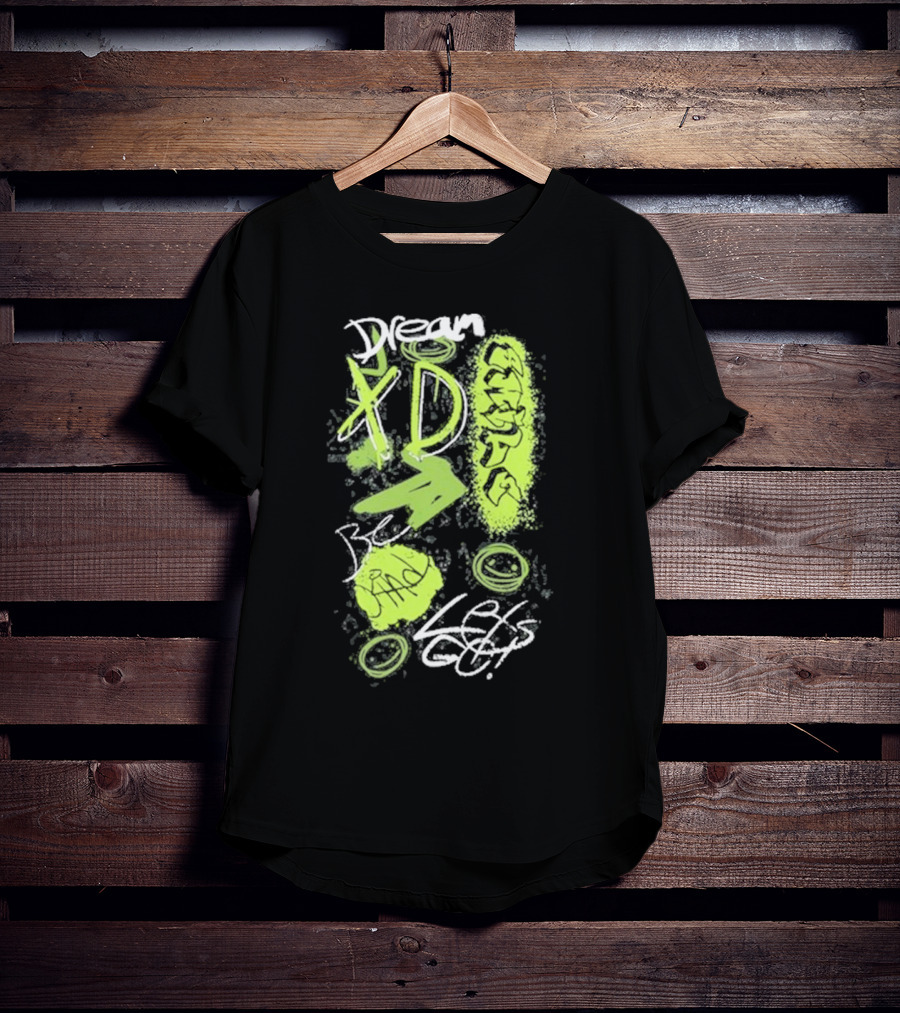 Dream XD Be Kind Let's Go Graffiti T-Shirt