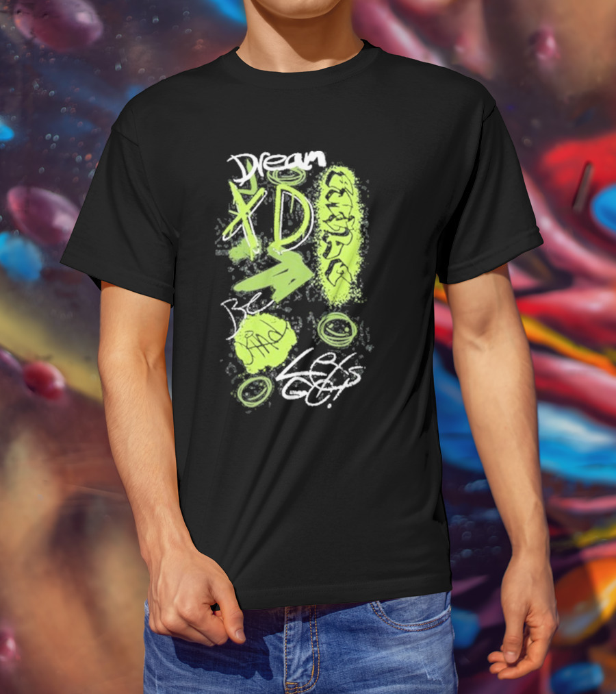 Dream XD Be Kind Let's Go Graffiti T-Shirt