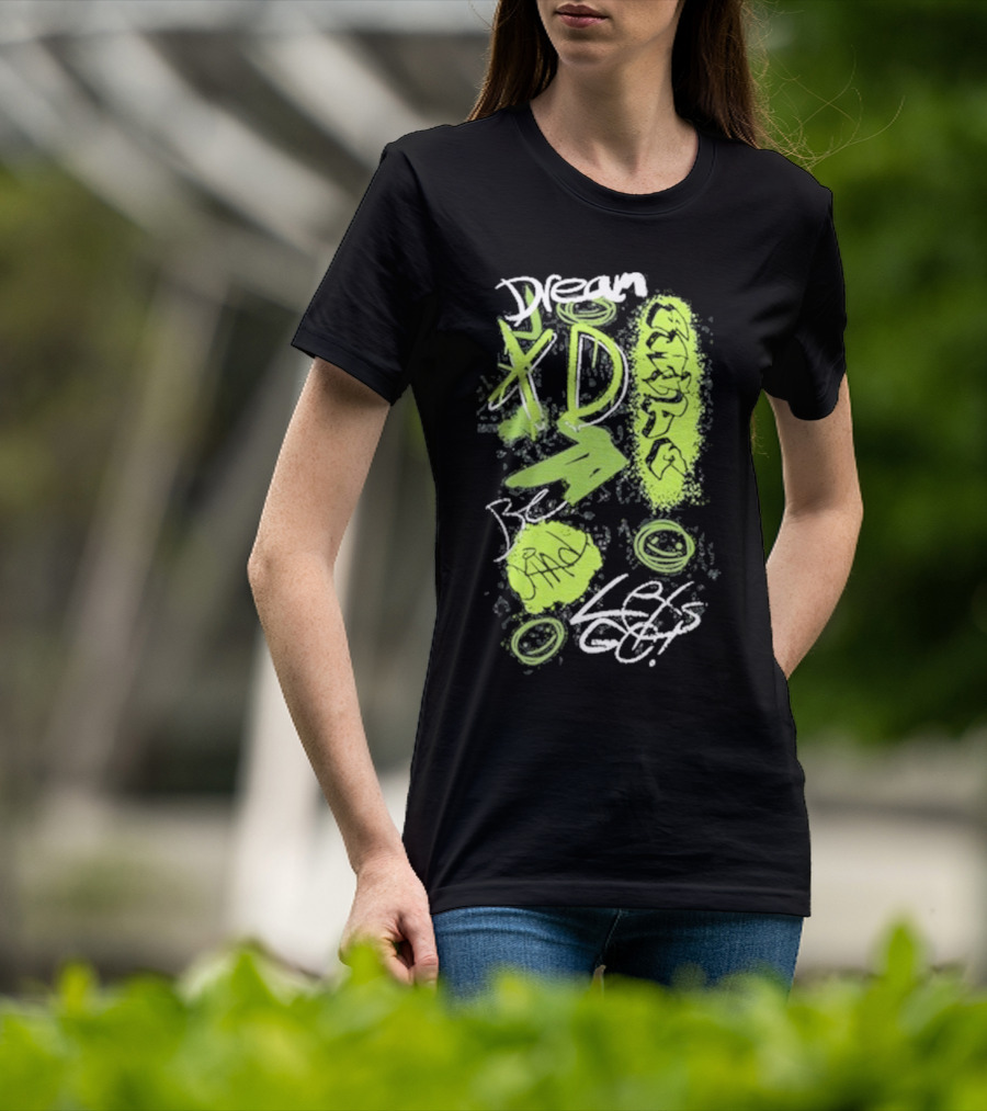 Dream XD Be Kind Let's Go Graffiti T-Shirt